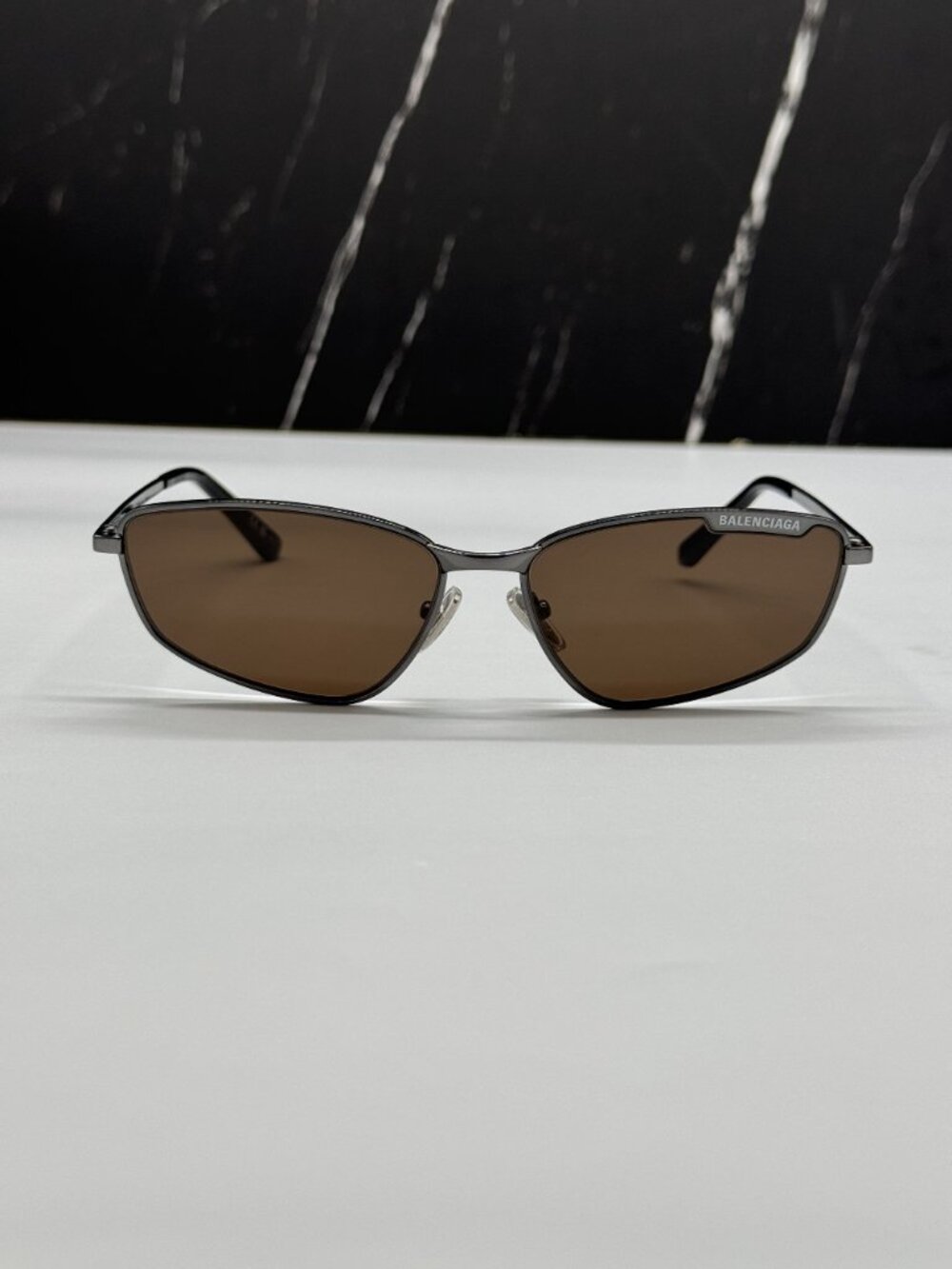 NEW BALENCIAGA BB0277S 002 GRAY WOMEN SUNGLASSES BALENCIAGA EYEWEAR - Picture 4 of 9